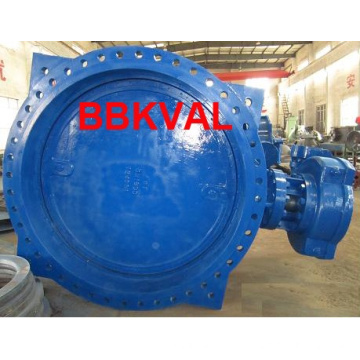 Big Size Dn2000 Pn25 Double Eccentric Double Flange Butterfly Valve